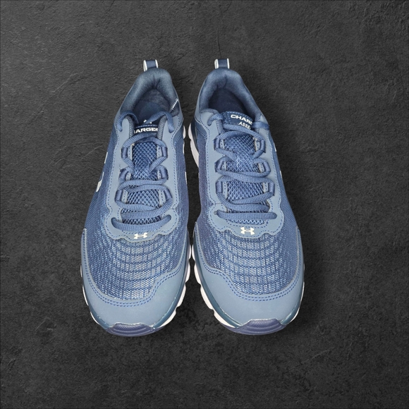 Under Armour Blue Athletic Shoes Mesh Design - Picture 2 of 4